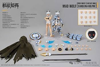 Amazon | 核能矩阵 NUKEMATRIX MAD WOLF サボの森 癲狼 狼妹